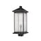 Z-Lite Portland 1 Light Outdoor Post Mount Fixture, Oil Rubbed Bronze And Clear Seedy 531PHBXLS-ORB - alternate 5
